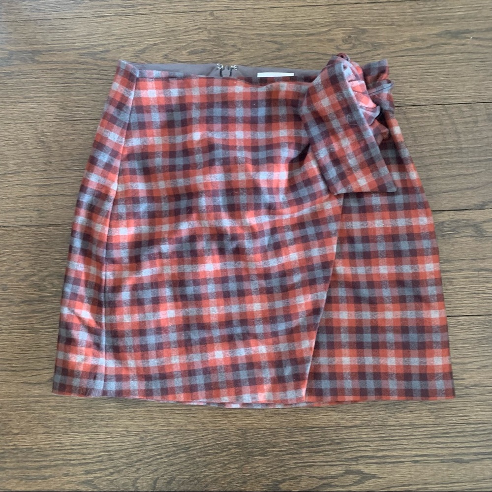 Aritzia Plaid Mini Skirt